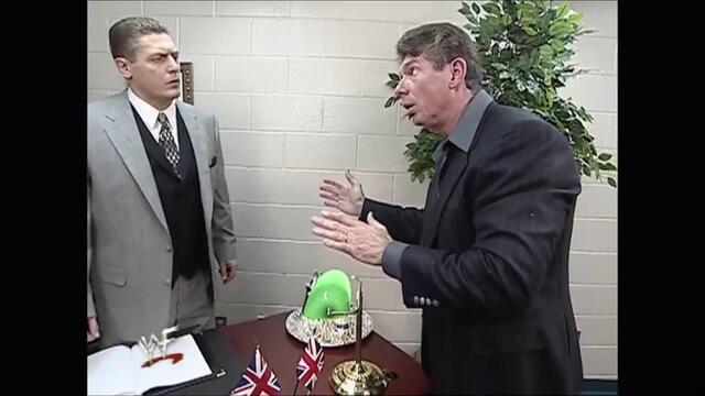 Vince McMahon backstage William Regal