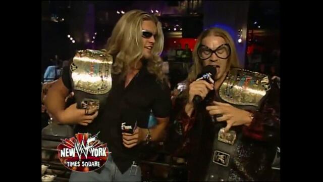 Edge and Christian WWF New York