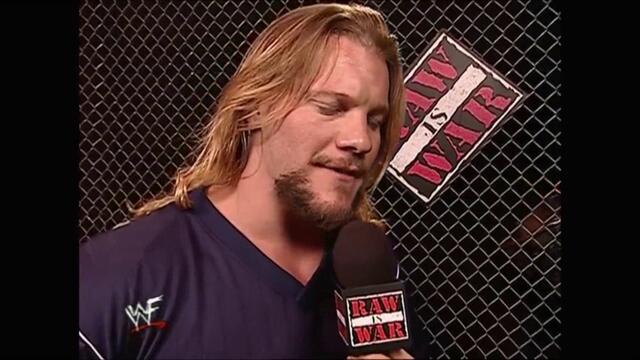 Chris Jericho backstage (Raw 04.06.2001)