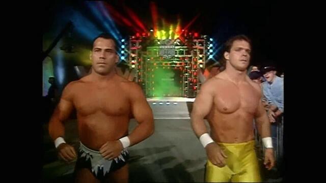 WCW: Крис Беноа и Дийн Маленко срещу Еди Гереро и Мистър Джей Ел, Нитро (1995)