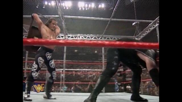 WWF: Shawn Michaels vs The Undertaker (Hell in a Cell match to World Heavyweight Championship) 2/2