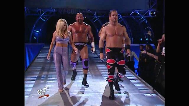 WWF Billy Gunn, Chyna, Austin & The Rock vs The Radicalz  Main Event (Raw 13.11.2000)