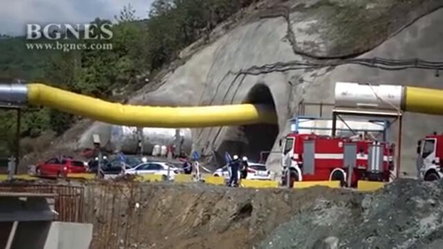 Срутване в тунел „Железница” на 24 юни 2020, има затрупани хора