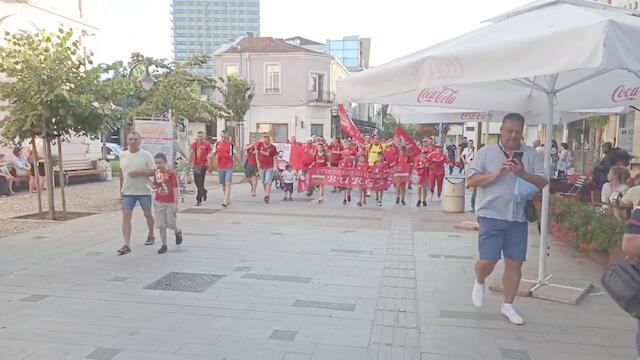 Вижте шествието на феновете на Ливърпул в Бургас 2.7.2020 (ВИДЕО)