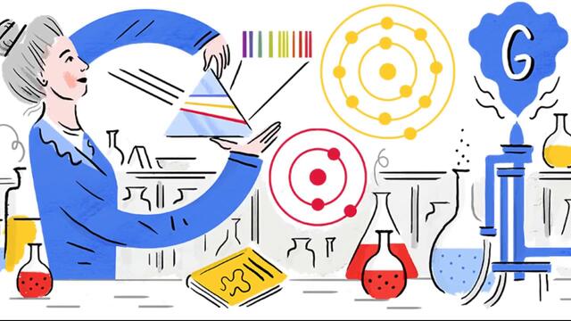 Физикът Хедвиг Кон 132 години от рождението и с Гугъл! Hedwig Kohn physicist Google Doodle