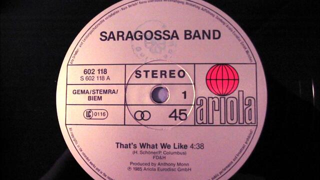 Saragossa Band - That's What We Like-1985