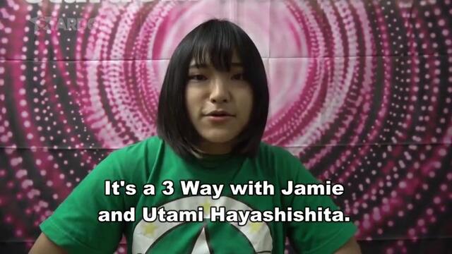 Джейми Хейтър срещу Сая Ийда срещу Утами Хаяшишита (Стардом: Голямото лято в Токио)