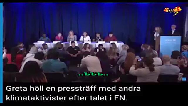 Марионетката на елита Грета Тунберг - Без листче - няма отговор - 2019