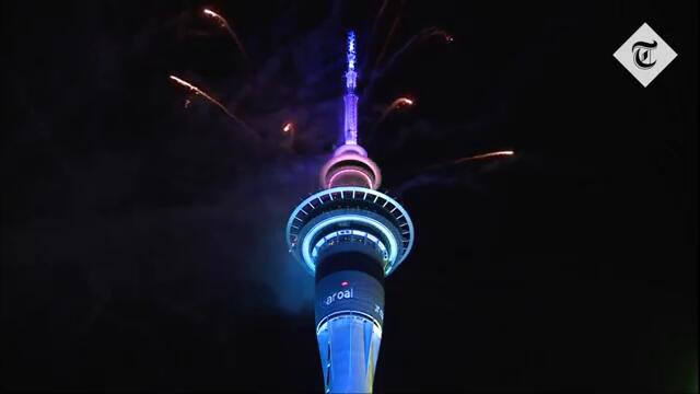 Честита Нова година 2020 от Нова Зеландия! ЧНГ New Zealand celebrates New Year's Eve 2020