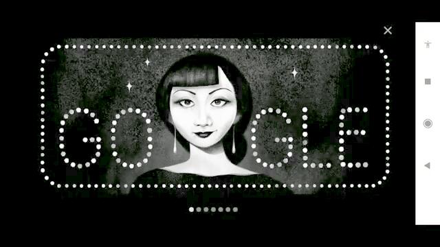 Честване на Анна Мей Вонг! Anna May Wong celebrets Google Doodle