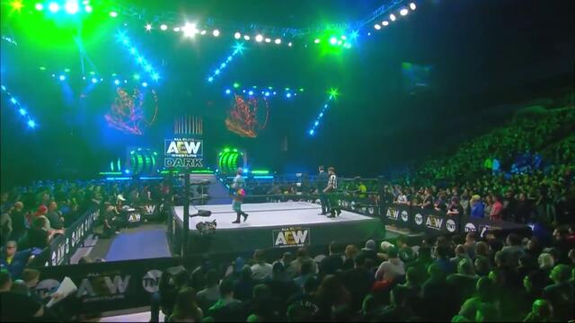 Сони Кис и Брандън Кътлър срещу Джурасик Експрес (Джангъл Бой и Марко Стънт) - Дарк мач (AEW: Дарк #18)