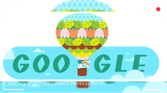 Пролетен сезон е вече вън 2020 ! Google Doodle celebrates Spring 2020 (Northern Hemisphere) 19 March 2020