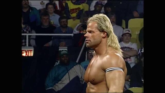 WCW: Лекс Лугър и Менг срещу Американските мъже (Маркъс Багуел и Скоти Ригс), Нитро (1995)