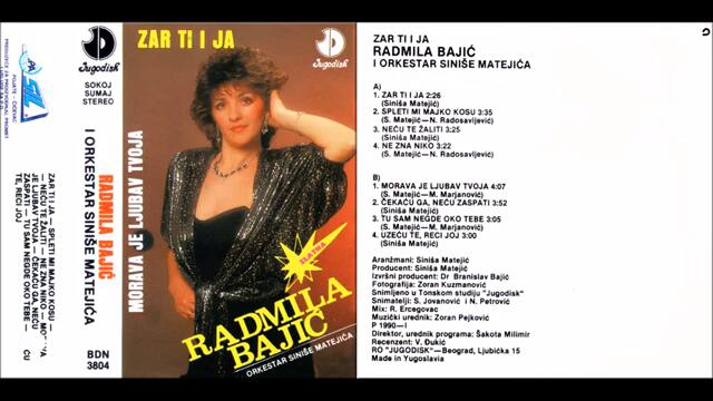 Radmila Bajic - Morava je ljubav tvoja - (Audio 1990)