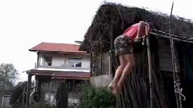 Jani Yk Muscle Up And Front Lever Old 4 Years