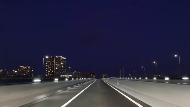 Tokyo Expressway night drive 4K 2018