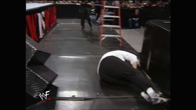 WWF: Менкайнд срещу Скалата (Мач със стълби), Първична сила (1999)