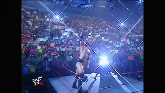 WWF: Скалата и "Ледения" Стив Остин срещу nWo