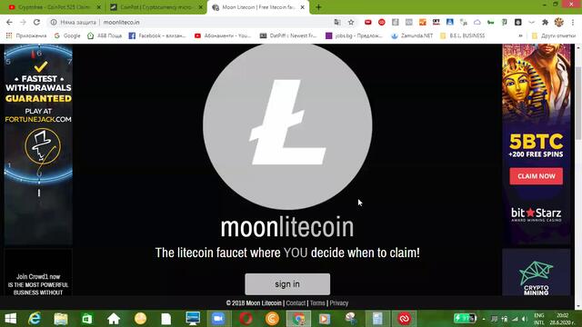 Cryptofree - Moon Litecoin part.7