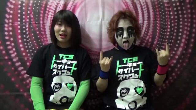 TCS (Рина и Дет Яма-сан) срещу Оедо Тай (Нацу Сумире и Нацуко Тора) - (Стардом: Синдерела Лято в Токио)