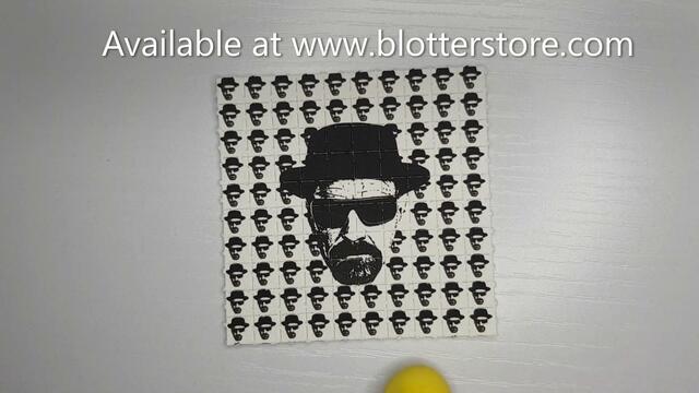Walter White LSD Blotter Art Breaking Bad Acid by Blotterstore.com