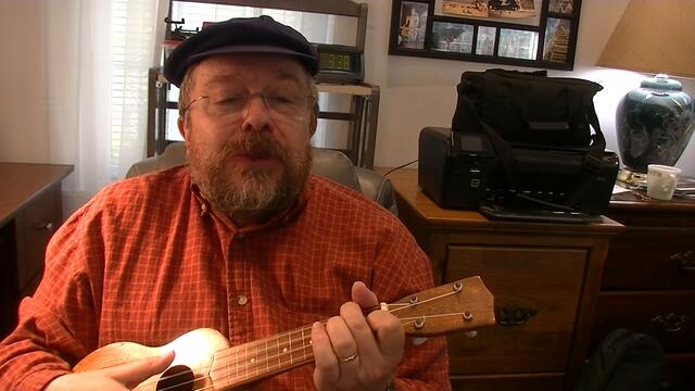 Willard Losinger Performs "Farewell. Joe!" by Richard Brazier, with Ukulele Accompaniment