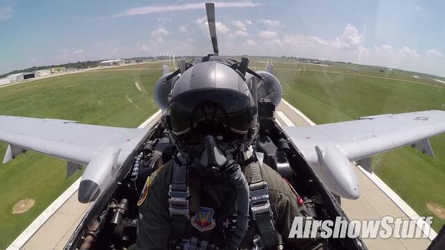 A-10 Warthog Cockpit Cam FULL DEMO - Radio Dubuque Airshow 2019