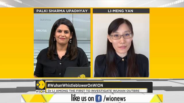 Chinese virologist Li-Meng Yan speaks to WION's Palki Sharma Upadhyay | Wuhan Whistleblower | WION