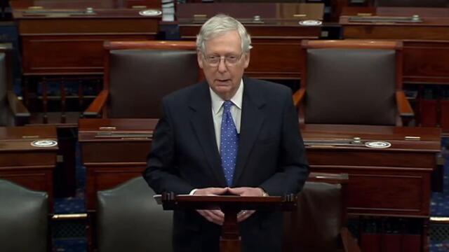 McConnell MOCKS Schumer on Senate Floor