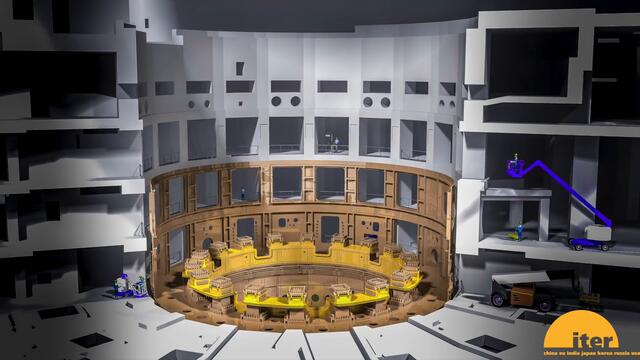 ITER machine: phase-one assembly