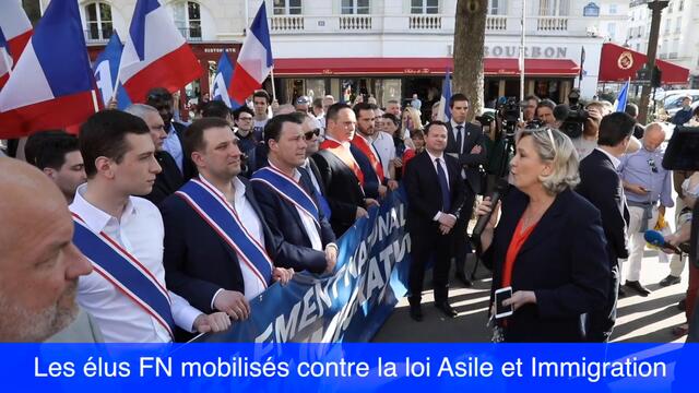 Rassemblement national contre l’immigration