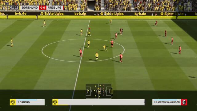 FIFA 20 Gameplay PS4 | Dortmund vs SC Freiburg | Full Match & Gameplay | German Bundesliga