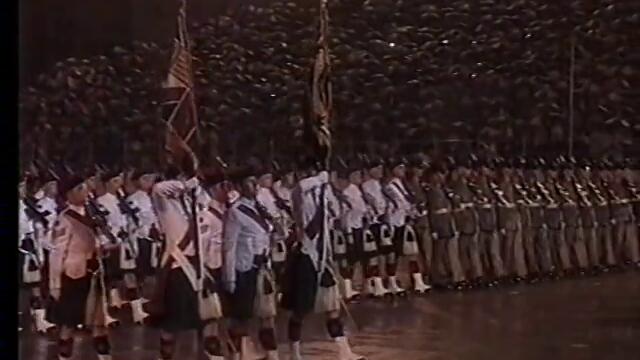 Handover of Hong Kong 1997, Auld Lang Syne
