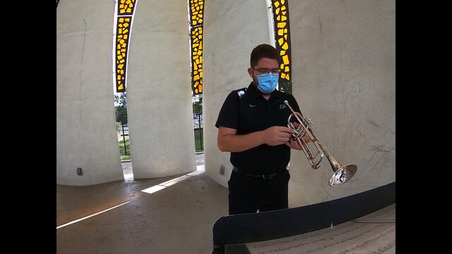 Trumpet Cam (COVID-19 Edition) - 4th Part - Don't Know Why - Purdue Lab Band 1