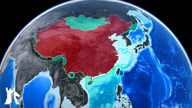 China has border disputes with 17 countries