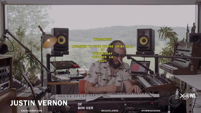 Bon Iver “22 (OVER S∞∞N)” - Late Show #PlayAtHome