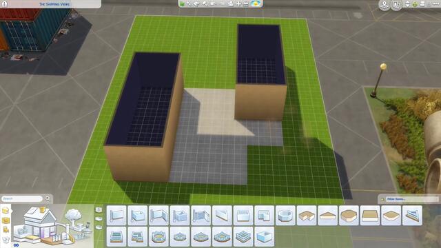ECO CONTAINER HOME| The Sims 4: Speed Build | NO CC