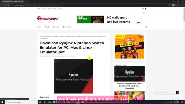 How to Play Pokémon Sword/Shield on PC [Full Speed] (Ryujinx Switch Emulator)