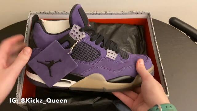 Review of Travis Scott F&F AJ4 from KickJerry.  Best fake sneakers??