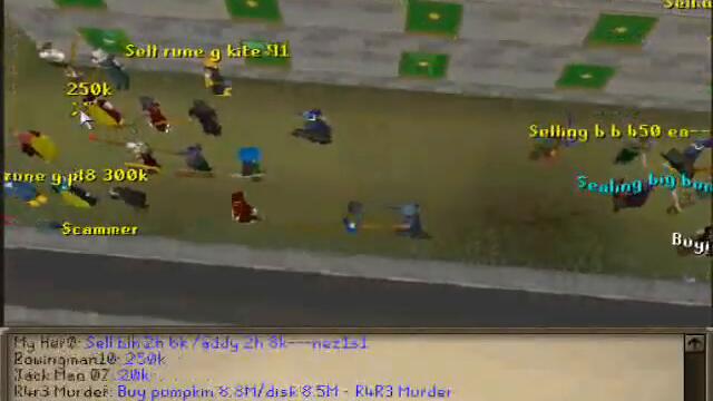 Varrock bank in the morning (2007)