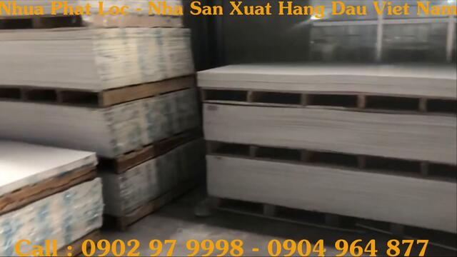 Bán Tấm nhựa PVC, PP, PE Phát Lộc full màu sắc, kích thước