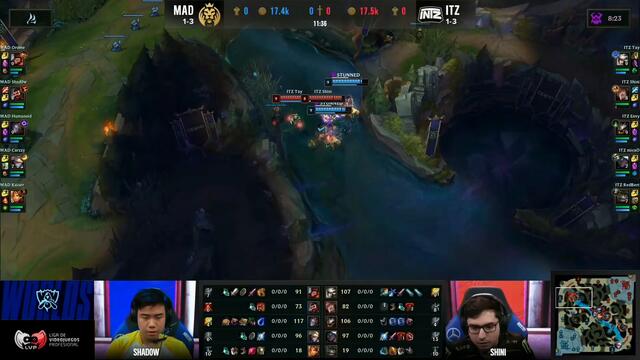 MAD vs ITZ Highlights Desempate | Worlds 2020 PLAY-IN MAD Lions vs INTZ Día 4