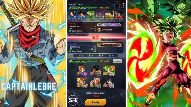 FUSION TEAM EX GOGETA OP (Dragon Ball Legends)