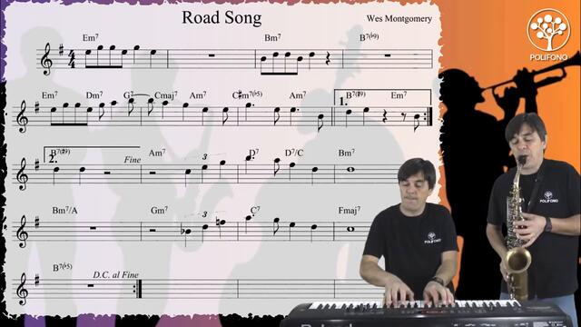 Road Song - Curso de Saxofone - Polifono.com