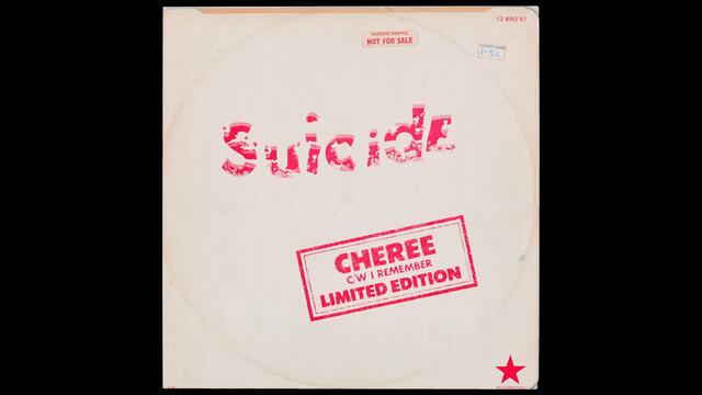 Suicide - Cheree (1978) full 12” Single