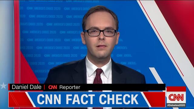 Daniel Dale: 'Almost every single thing Trump said during last segment of debate was inaccurate'