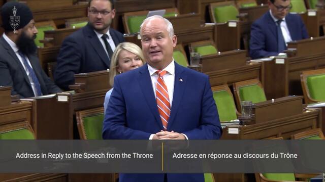 Full speech: Erin O'Toole's first speech in the House as Conservative Leader
