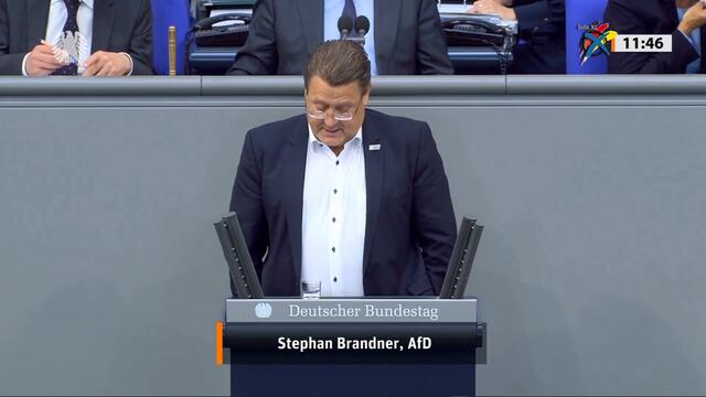 Die Ministerin widmet sich dem Thema Hass und Hetze, Stephan Brandner, AfD