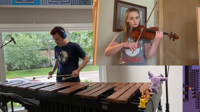 Vs. Champion Red on Marimba and Violin arr. Matt Silverberg