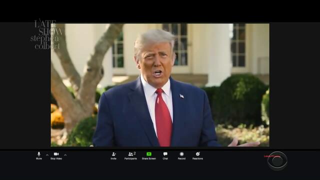 Stephen's Zoom Interview With President Donald Trump